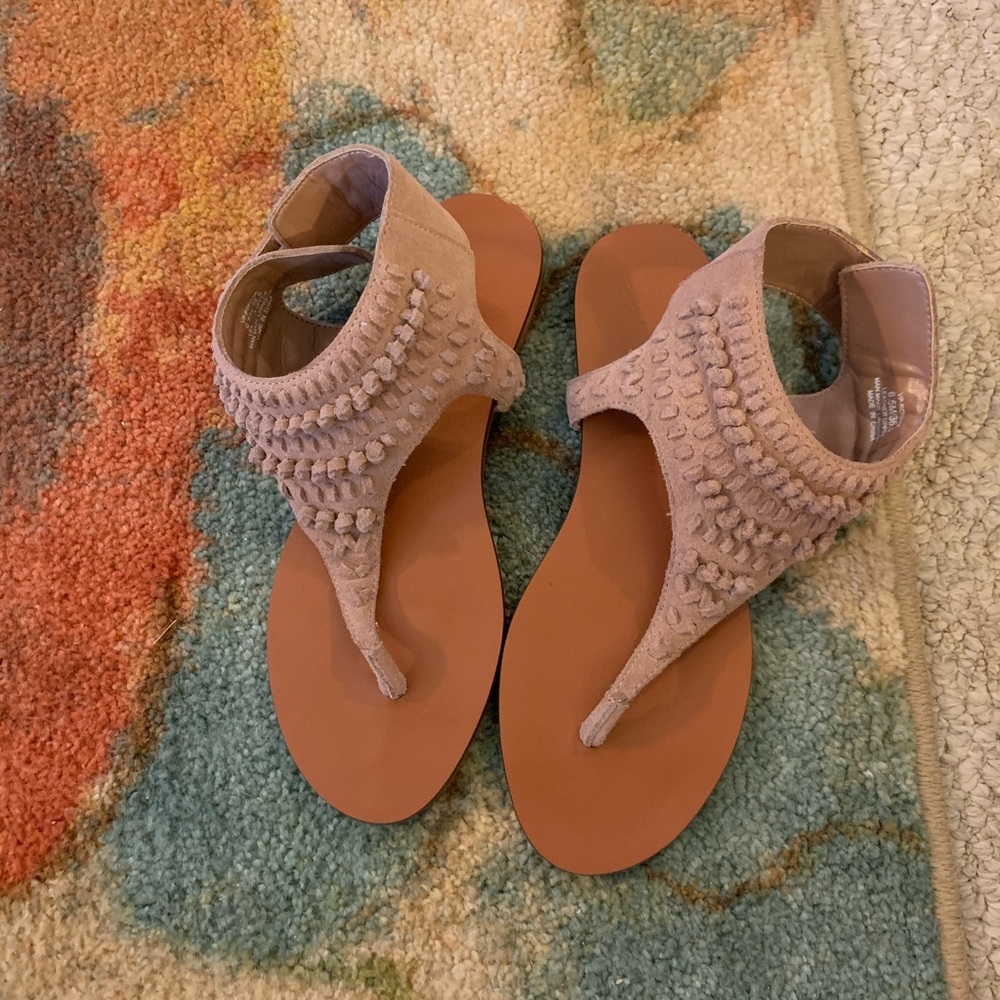 Leather sandals